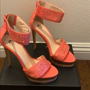 Ankle strap platforms